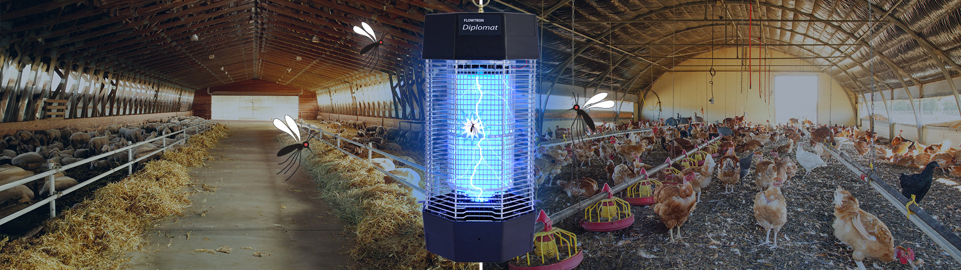 Flowtron Bug Zappers: A Farmer’s Best Friend