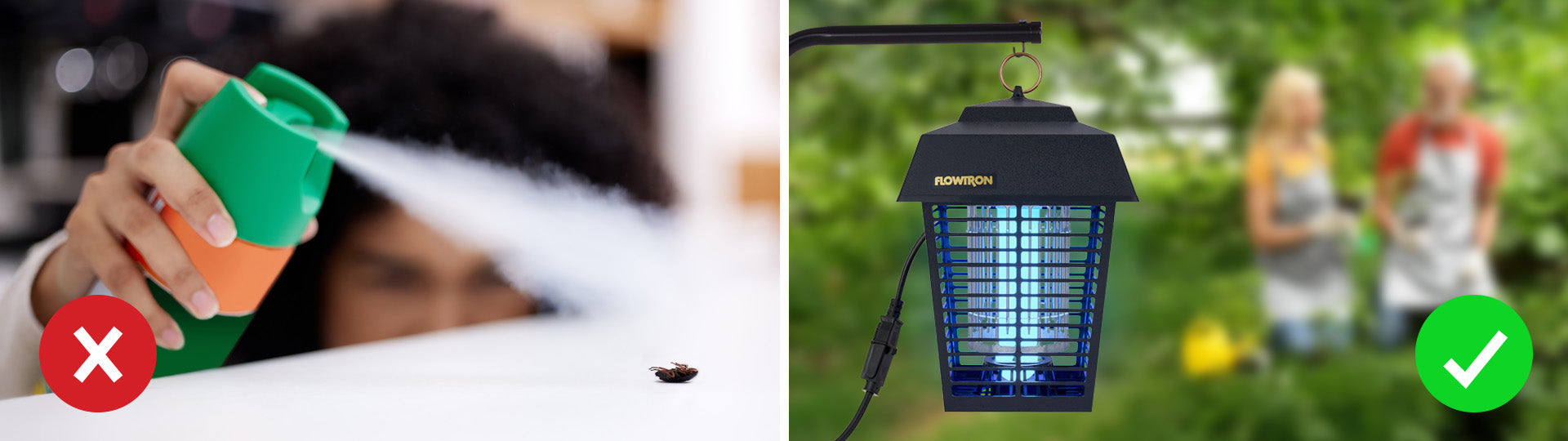 Bug Zappers vs. Chemical Sprays: Which is Safer for Your Family and Pets?