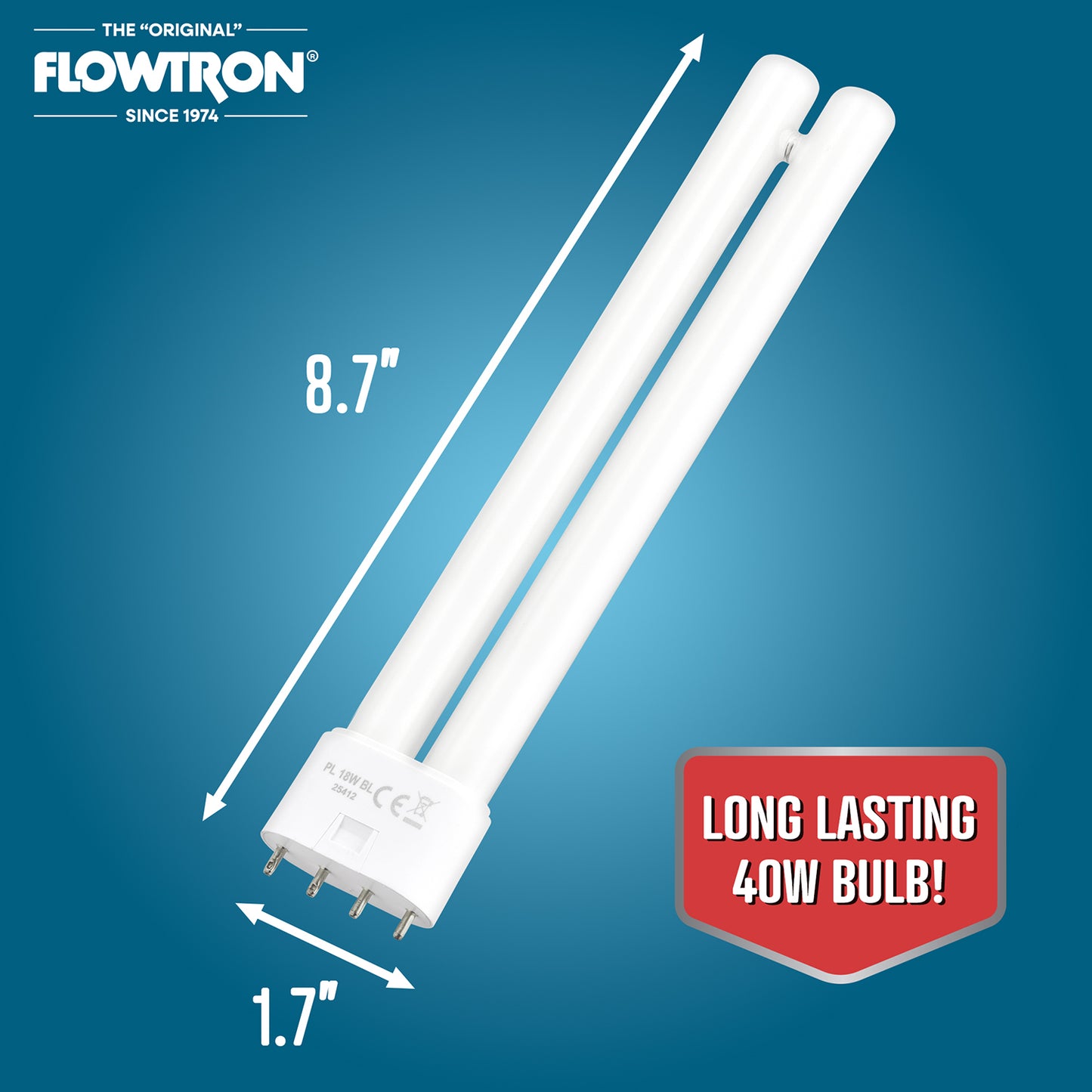 Flowtron 15W Replacement UV Bulb for BZ-18