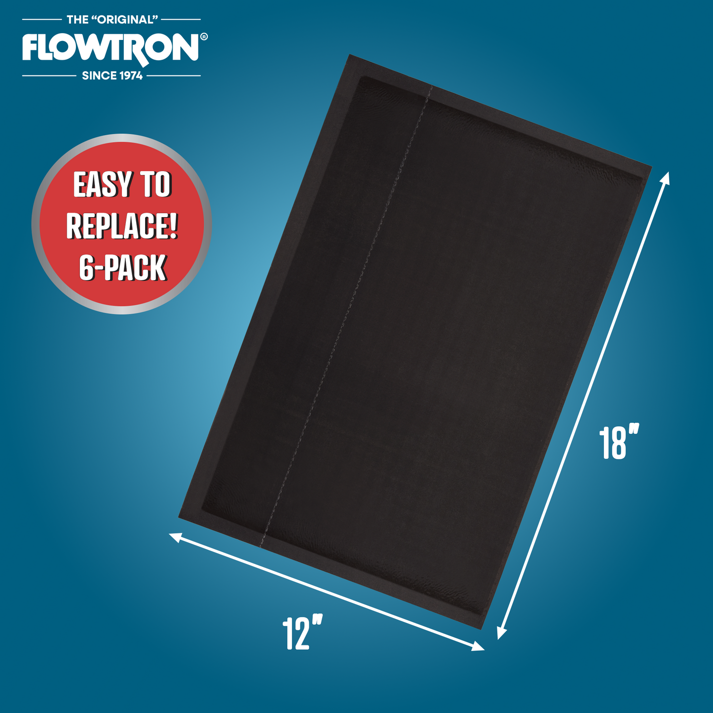 Flowtron Replacement Adhesive Fly Board (Pack of 6) for FC-4900