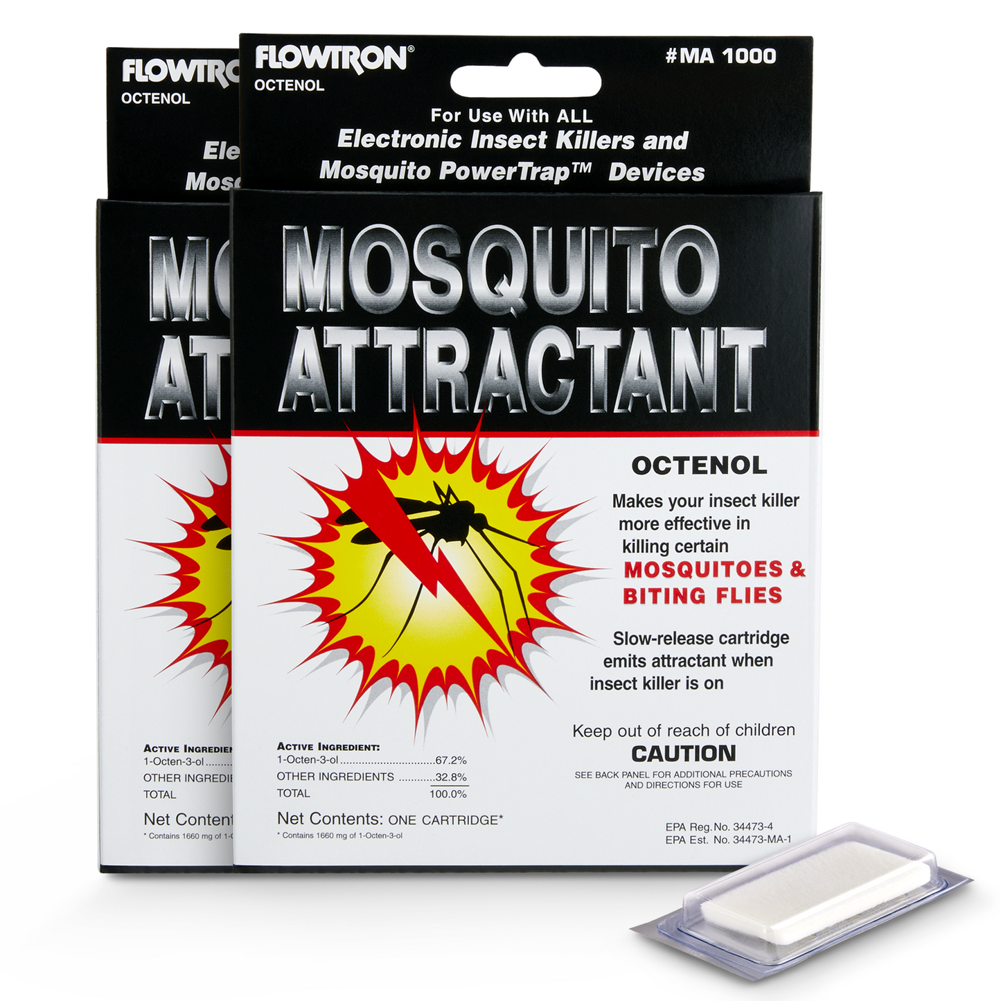 Flowtron Octenol Mosquito Attractant Replacement Cartridge