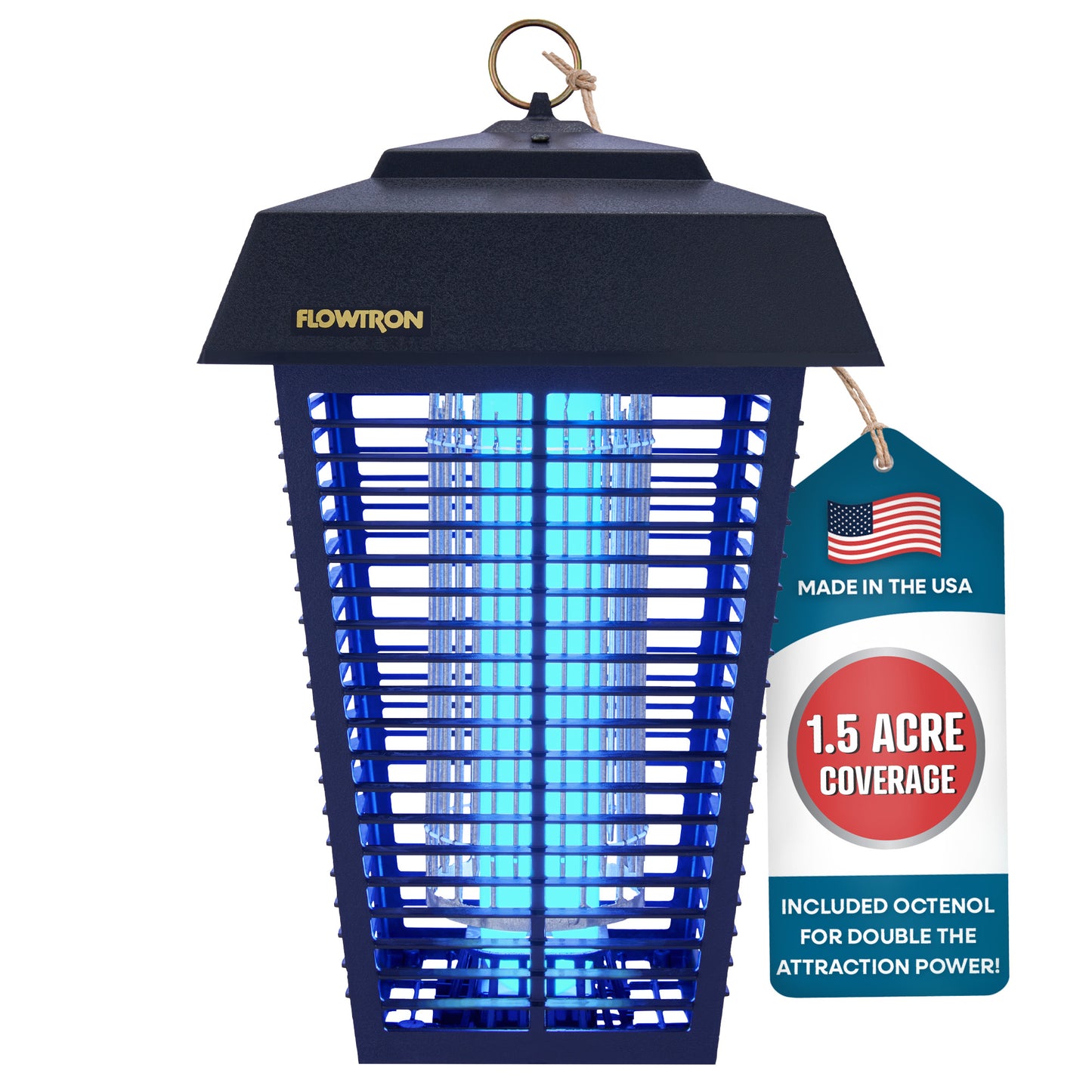 Flowtron 80W Outdoor Bug Zapper, 1.5 Acre coverage