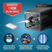 Reliable Bug Zapper for Outdoor Spaces | 1 Acre Coverage | Flowtron
