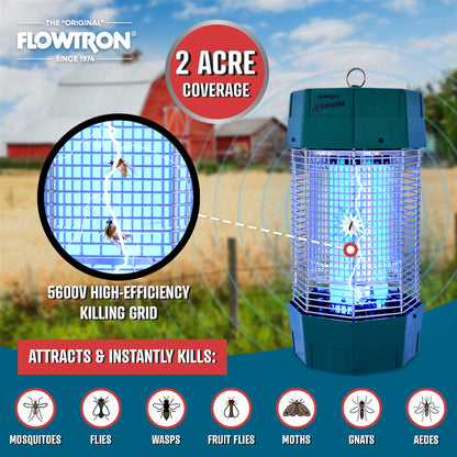 Flowtron 120W Outdoor Bug Zapper, 2 Acre coverage