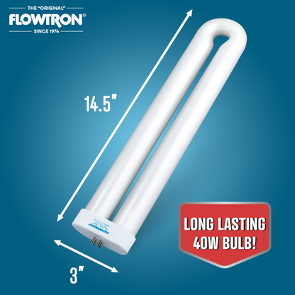 Flowtron 40W Replacement Shatter-Proof UV Bulb for FC-7800 and FC-8800