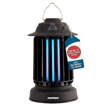 Flowtron Bug Zapper Lantern, 2150 sqft coverage