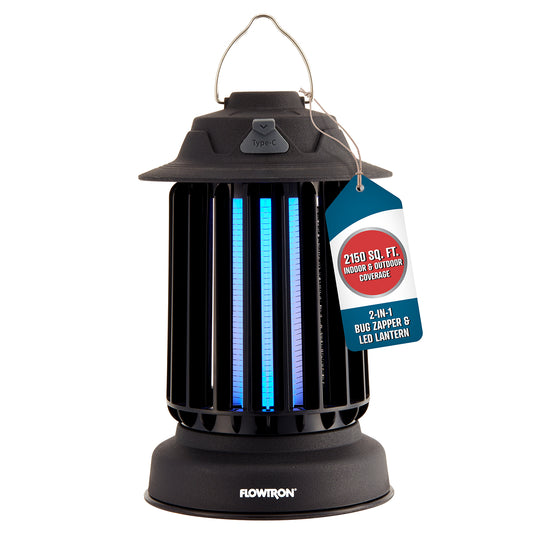 Flowtron Bug Zapper Lantern, 2150 sqft coverage