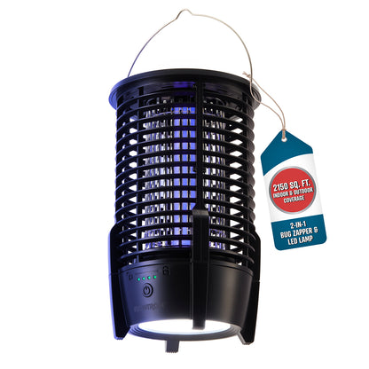 Flowtron Rechargeable Bug Zapper Lamp, 2150 sqft Coverage