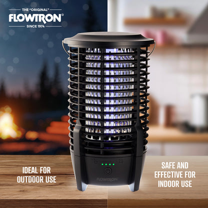 Flowtron Rechargeable Bug Zapper Lamp, 2150 sqft Coverage