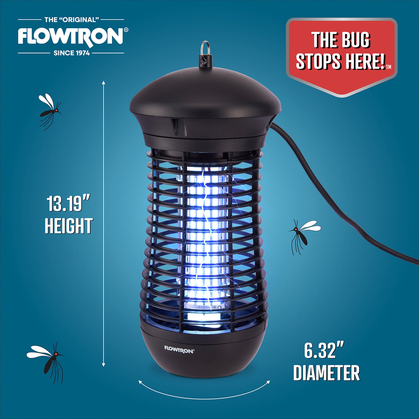 Flowtron Outdoor Bug Zapper, 1/2 acre coverage