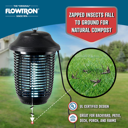 Flowtron Outdoor Bug Zapper, 2000 sq.ft coverage