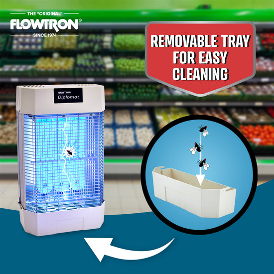 High-Performance 120W Indoor Commercial Fly Killer | Flowtron