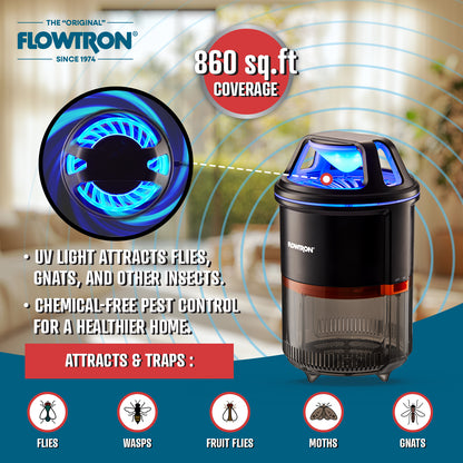 Flowtron Indoor Bug Trap, 860 sqft coverage