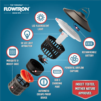 Flowtron Bug Trap Lantern, 21000 sqft coverage