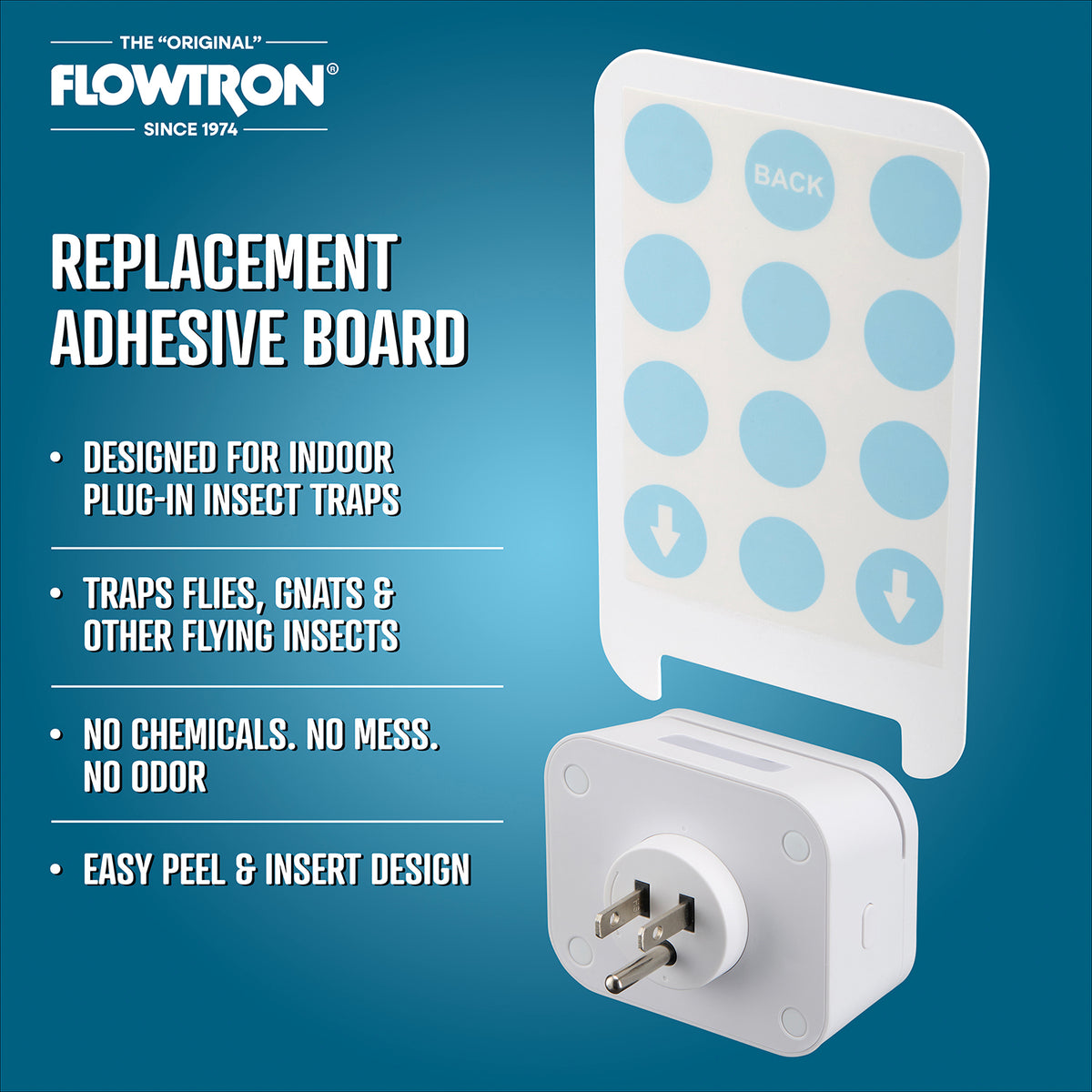 Flowtron Replacement Adhesive Board (2-Pack) for FLWPI2P