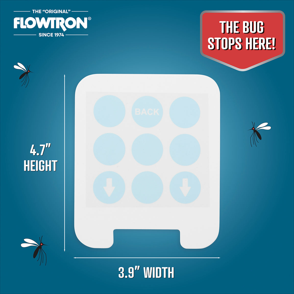 Flowtron Replacement Adhesive Board (6-Pack) for FLWPI1P and FLWPIR