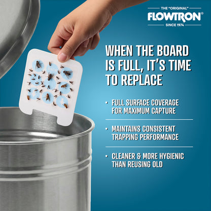 Flowtron Replacement Adhesive Board (6-Pack) for FLWPI1P and FLWPIR