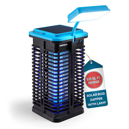 Flowtron Solar Bug Zapper, 530 sqft coverage