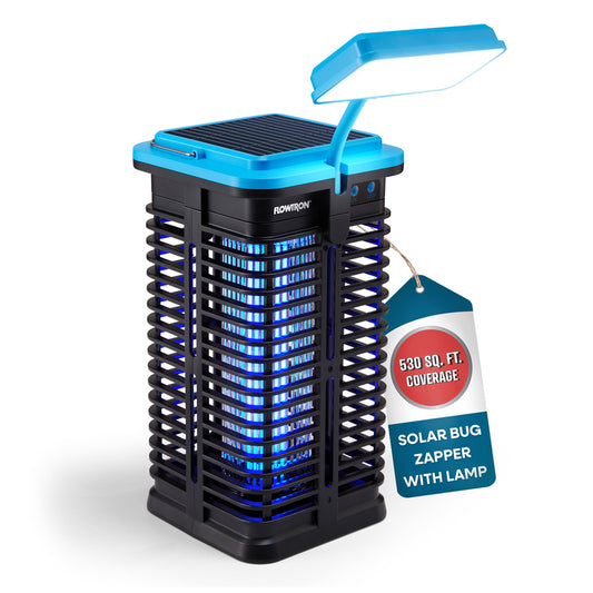 Flowtron Solar Bug Zapper, 530 sqft coverage