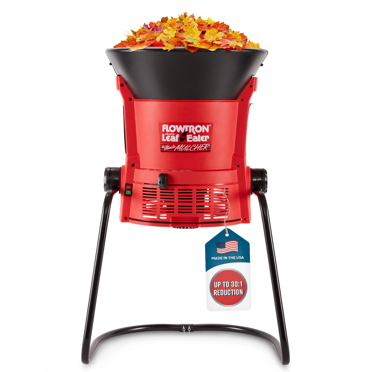 Clean. Leave Machine Electric Leaf Eater Mulcher/Shredder for Efficient Yard Cleanup – Flowtron