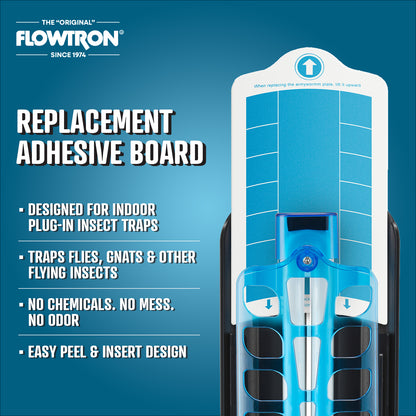 Flowtron Replacement Adhesive Board (6-Pack) for FLWFPLW and FLWFPLB