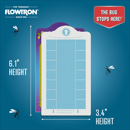 Flowtron Replacement Adhesive Board (10-Pack) for FLWFPLW and FLWFPLB